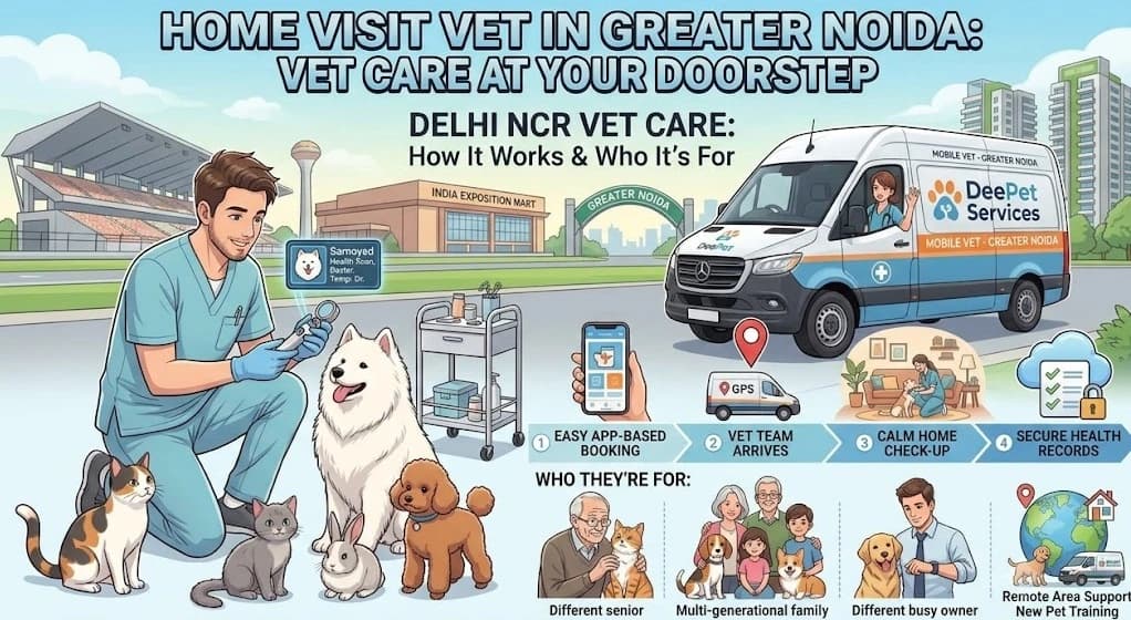Home Visit Vet in Greater Noida: Vet Care at Your Doorstep