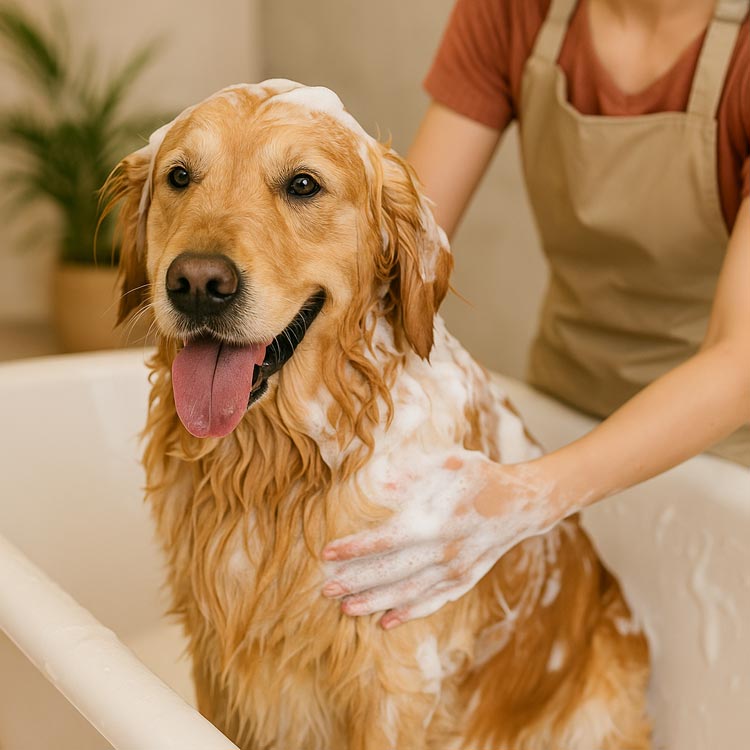 dog bathing and grooming services Ghaziabad